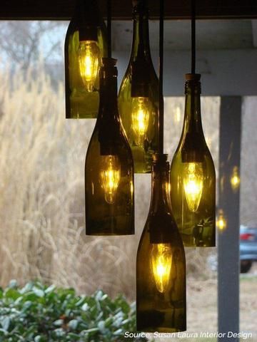 Creative Ways to Decorate with DIY Bottle Lamps