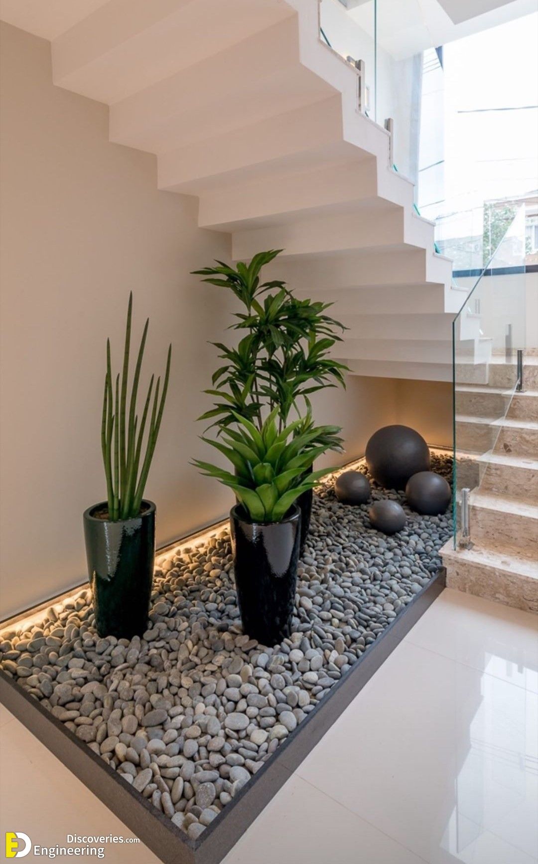 Creative Ways to Transform the Space Under Your Stairs into an Indoor Garden