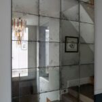 Mirrored Glass Living Room Furniture