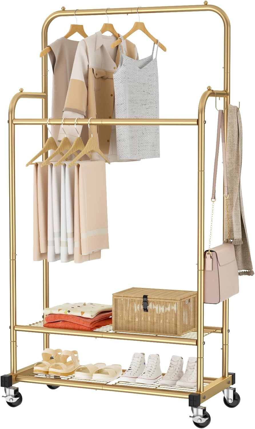 Organize Your Wardrobe with a Clothing Storage Rack