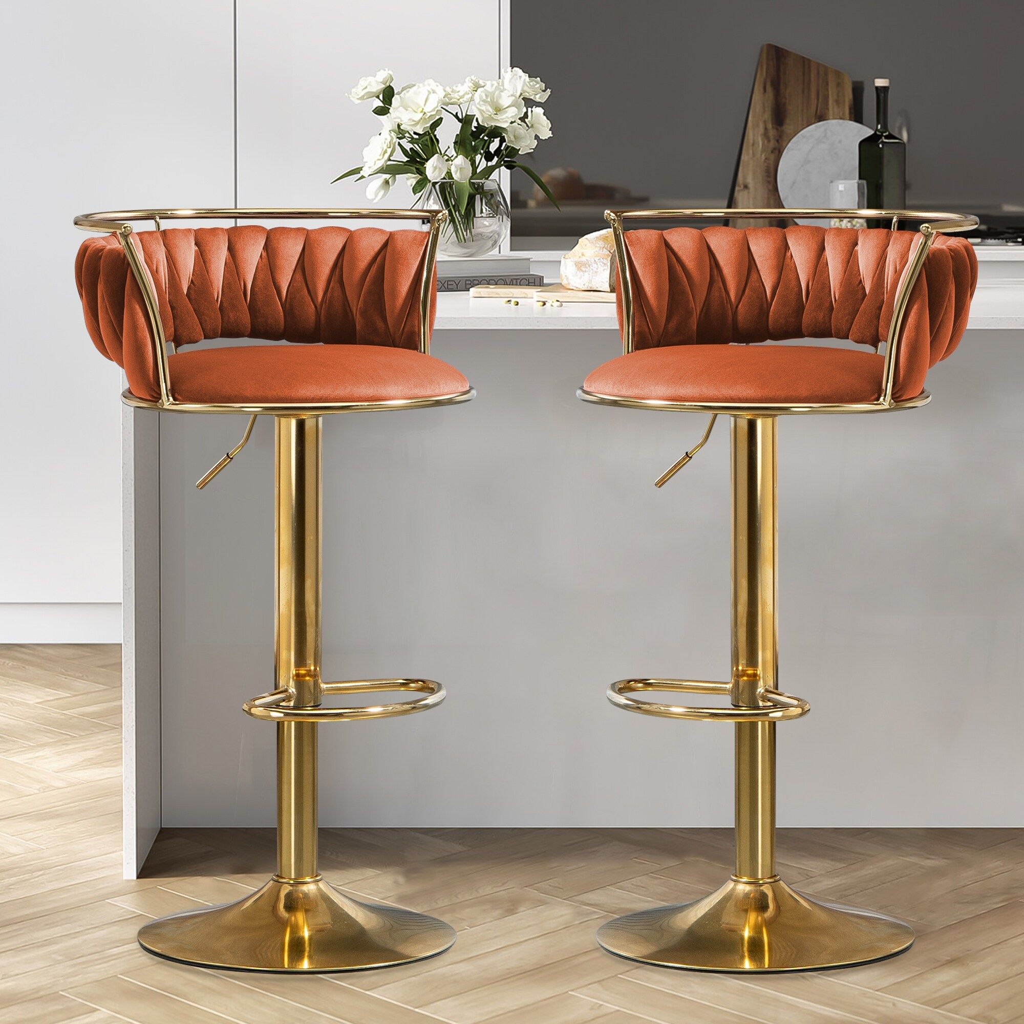 adjustable bar stools with arms