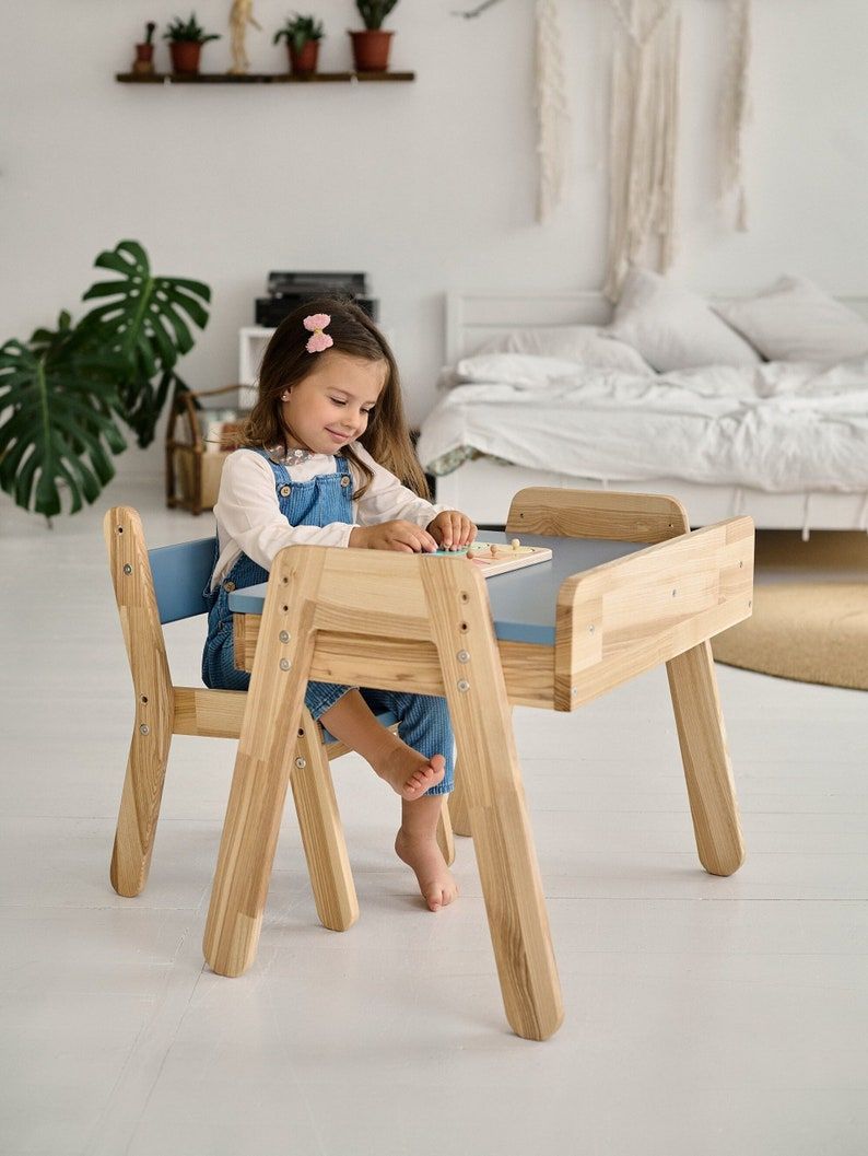 The Charm of Children’s Wooden Table and Chairs