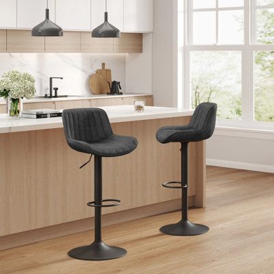 adjustable swivel bar stools with back