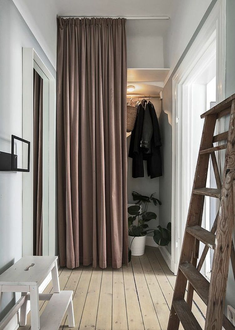 closet curtains