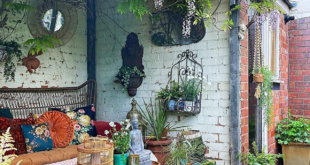 Garden Decor Ideas in Bohemian Style