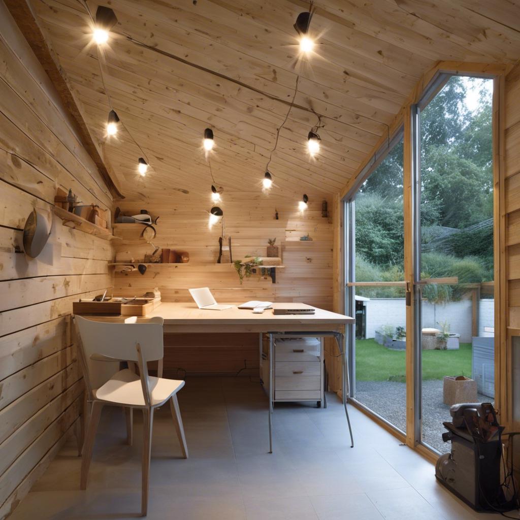 - LED Lighting: Efficient and Eco-Friendly Solutions for Your Shed