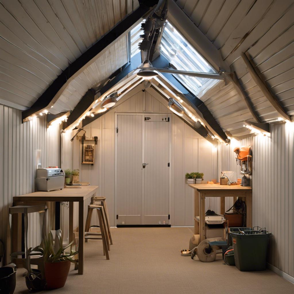 - Smart Lighting Systems: ⁤Control and Customize Your Sheds Lighting