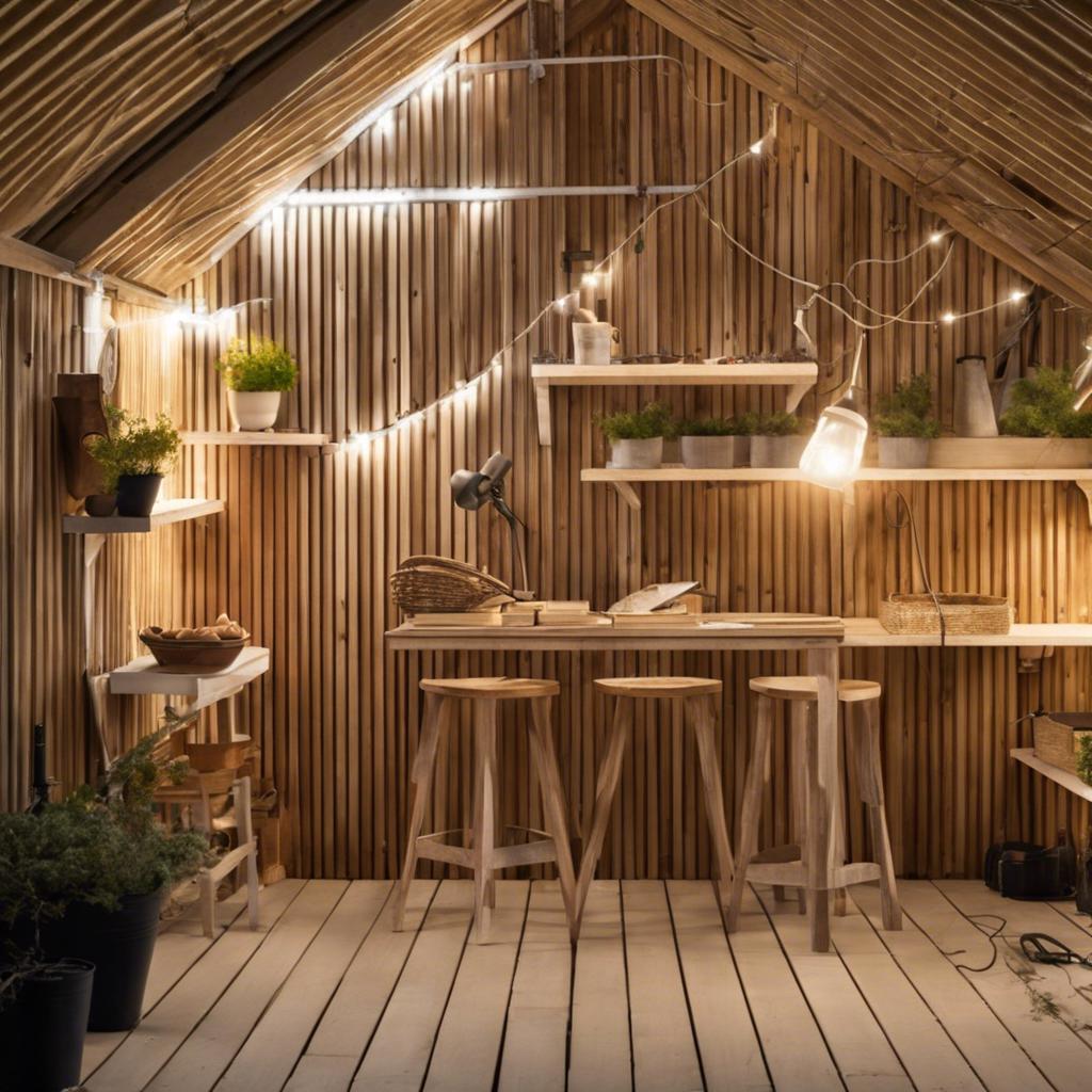 - Solar-Powered Lighting: Off-Grid Options‍ for Sustainable Shed Illumination