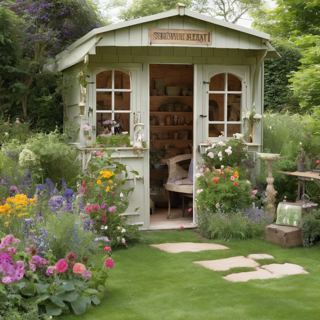 Heading 4: Embracing Nature with a ‌Cottage Garden Shed