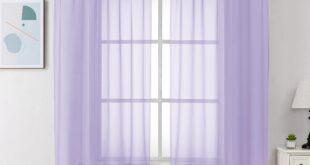 lilac curtains