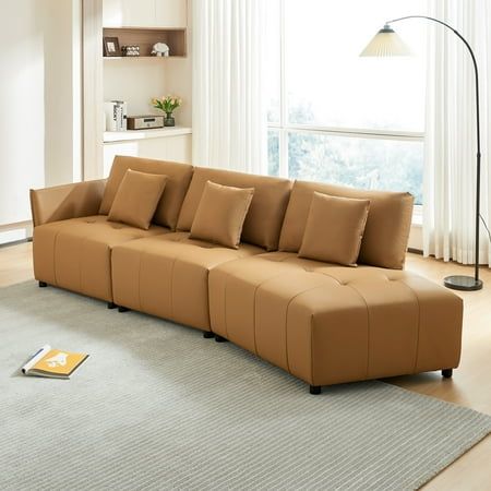 Compact Leather Sectional: Perfect for Cozy Apartment Living