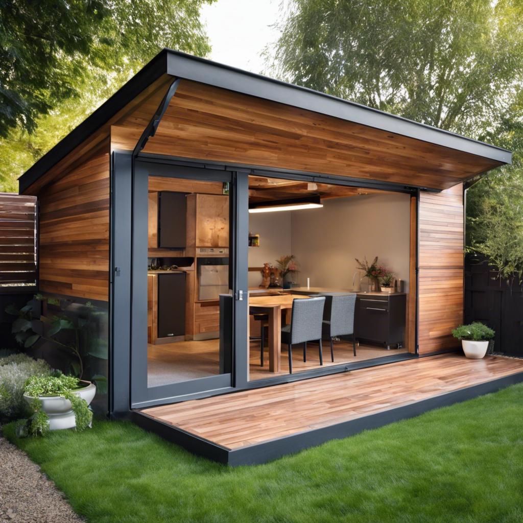 Compact Oasis: The Perfect Garden Shed for Limited Spaces