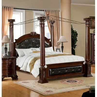 Create a Luxurious Sanctuary with King Size Canopy Bedroom Sets