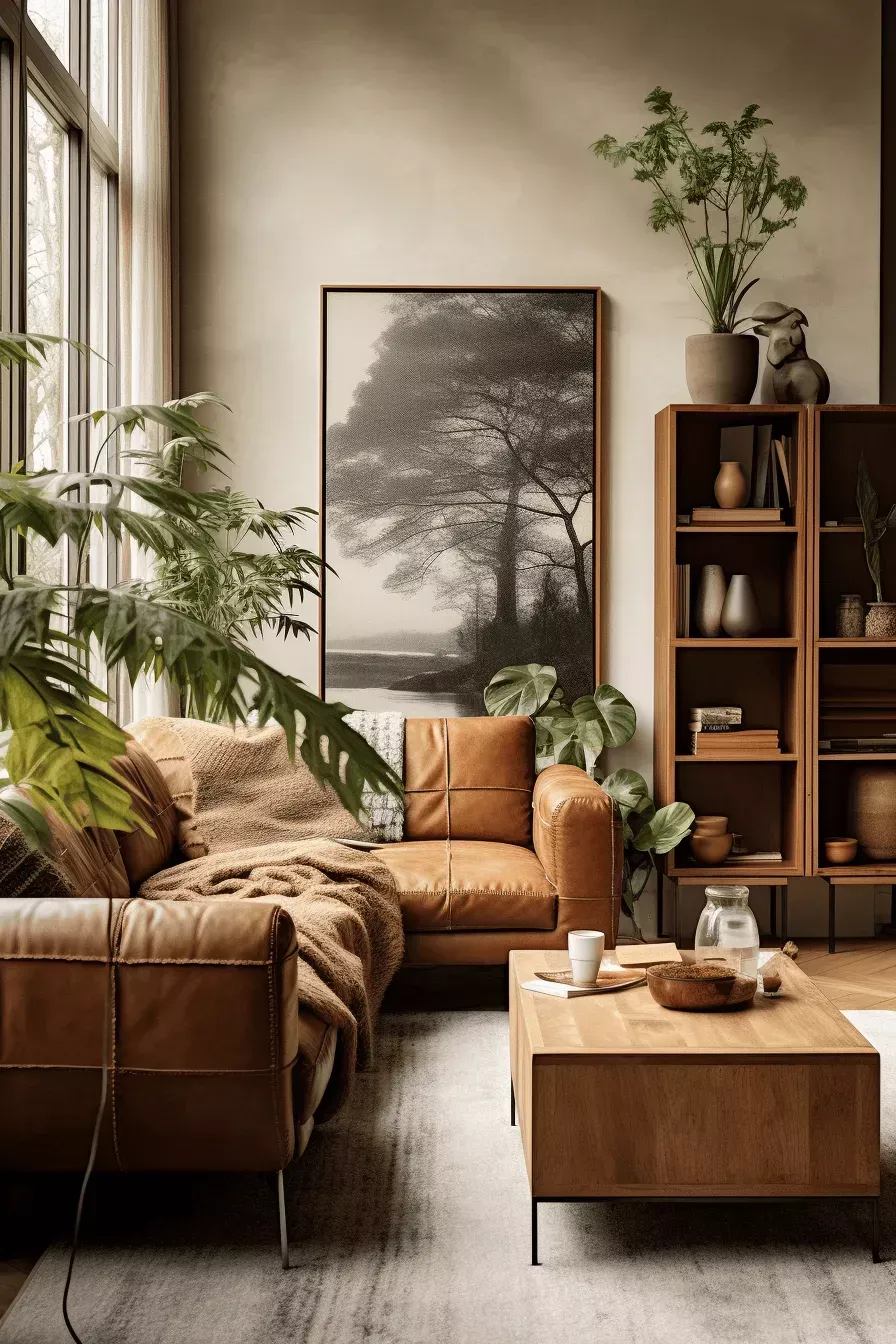 Creating a Lush and Stylish Living Room with Indoor Plants
