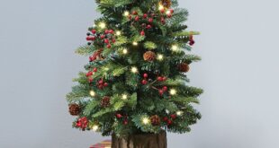 Tabletop Christmas Tree Decor