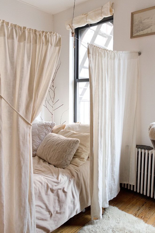 Creative Ways to Separate Spaces in Studio Apartments with Curtain Dividers