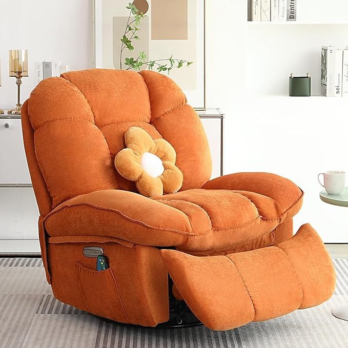 Discover the Stylish Appeal of Oversized Swivel Rocker Recliners