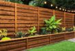Stylish Garden Fence Ideas