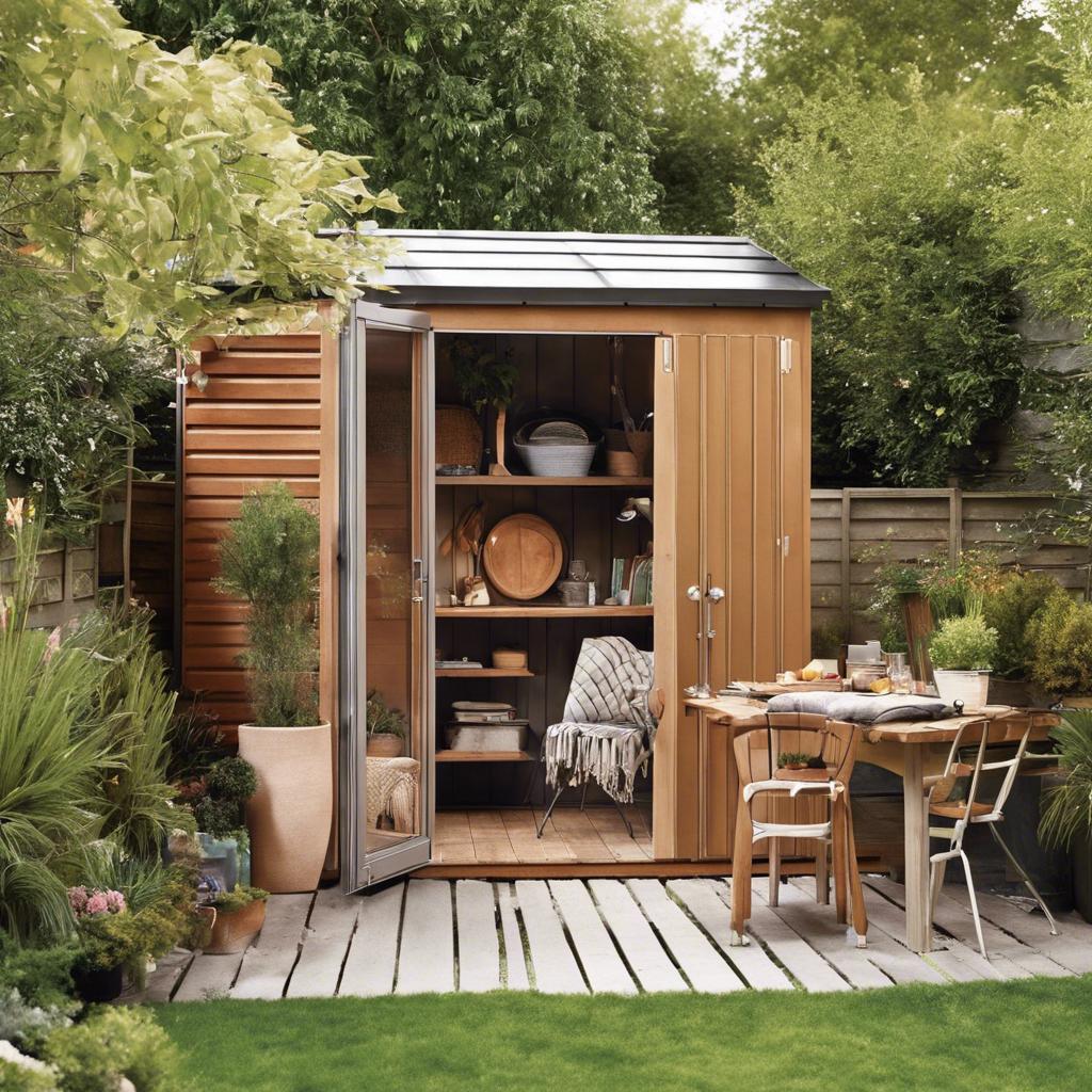 - Space-Saving Shed Solutions for Small Gardens