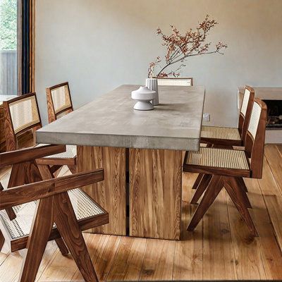 Elegant Dining Set with Six Chairs: The Perfect Addition to Your Home