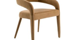 fabric dining chairs with arms