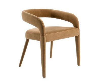 Elegant Upholstered Dining Chairs with Armrests: The Ultimate Comfort ...