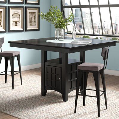 Elegant and Functional: The Beauty of Black Counter Height Dining Tables