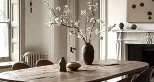 contemporary centerpieces for dining table