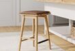 backless counter stools for kitchen
