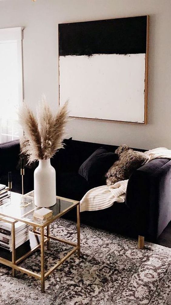 Elegant and Stylish Black Living Room Furniture: A Timeless Choice for Your Home