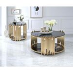 Mirrored Glass Living Room Furniture