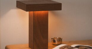 Wooden Table Lamp design