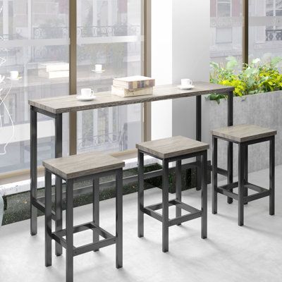 High Top Kitchen Table Set