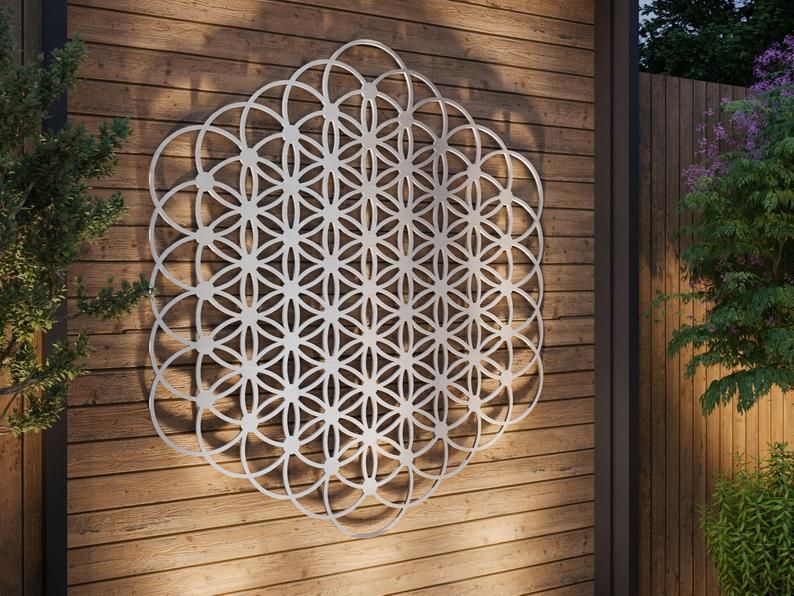 extra large outdoor metal wall art