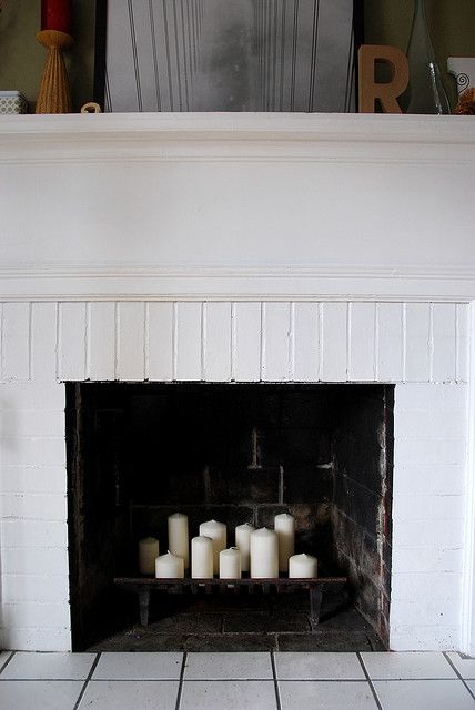 Embracing Cozy Ambiance with Fireplace Candles Decor