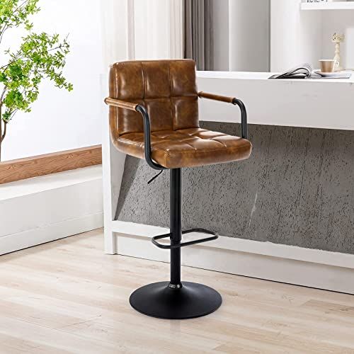 adjustable bar stools with arms