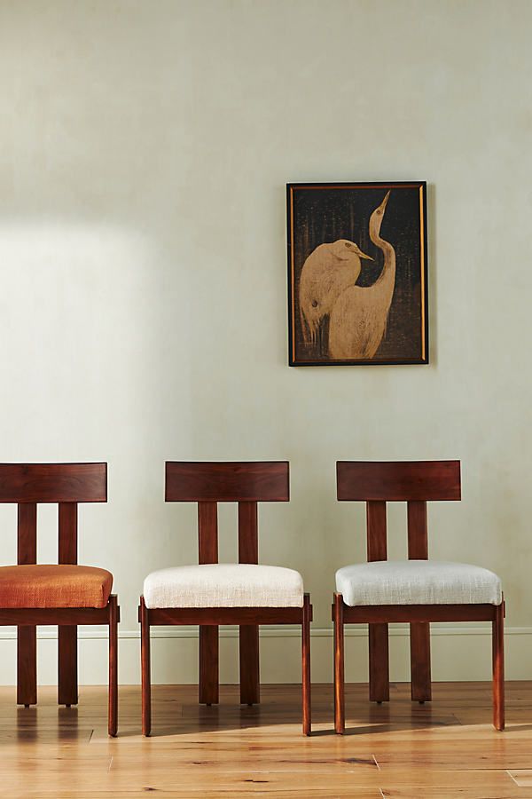 Enhance Your Dining Experience with Stylish Upholstered Wood Chairs