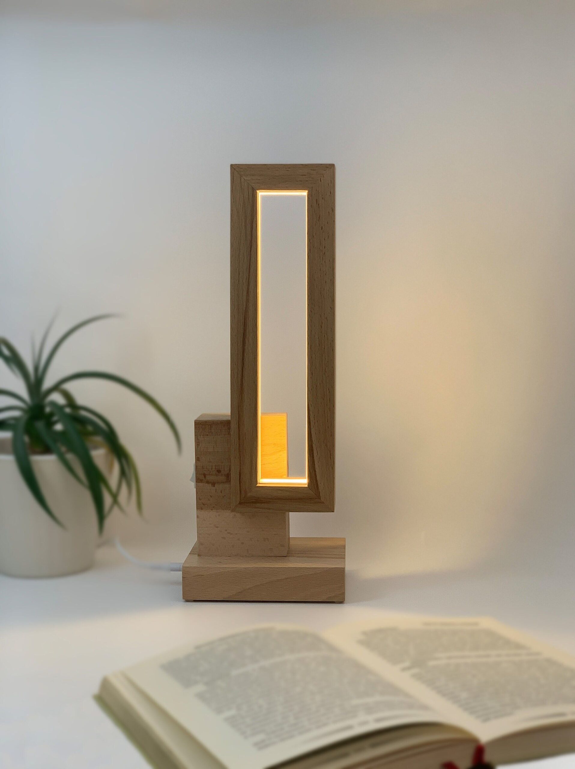 Wooden Table Lamps for Home Decors