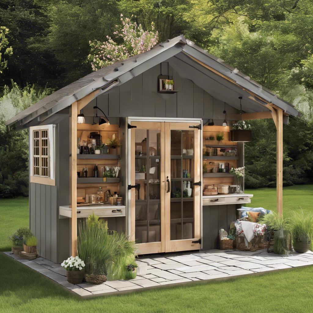 - Personalization ⁢and Customization: Tailoring Your Backyard Shed to Your Needs