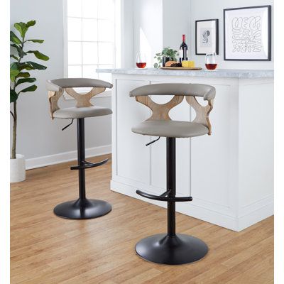 adjustable swivel bar stools with back