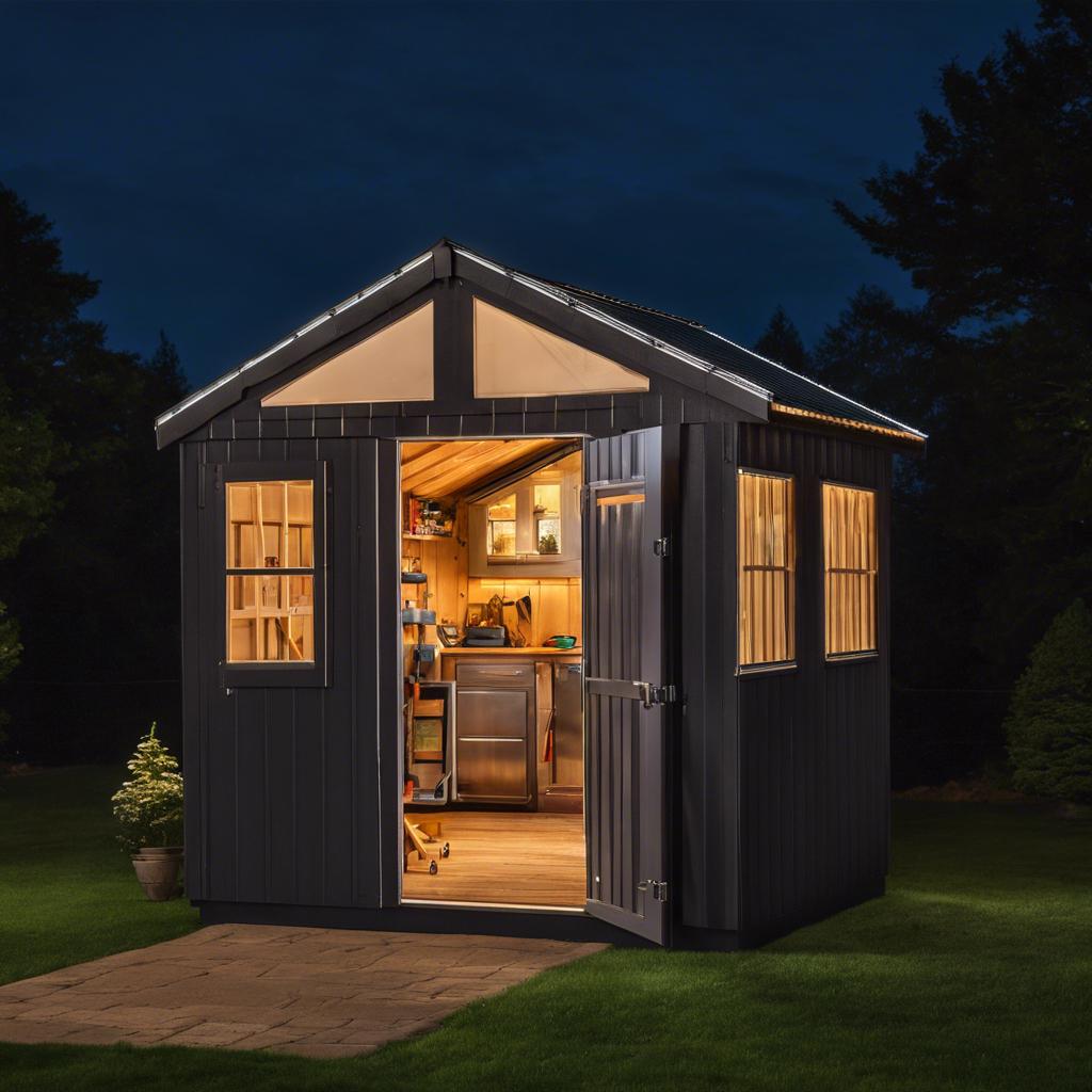 - ⁣Shedding Light on Creative Ways to Light ⁤Up Your Shed