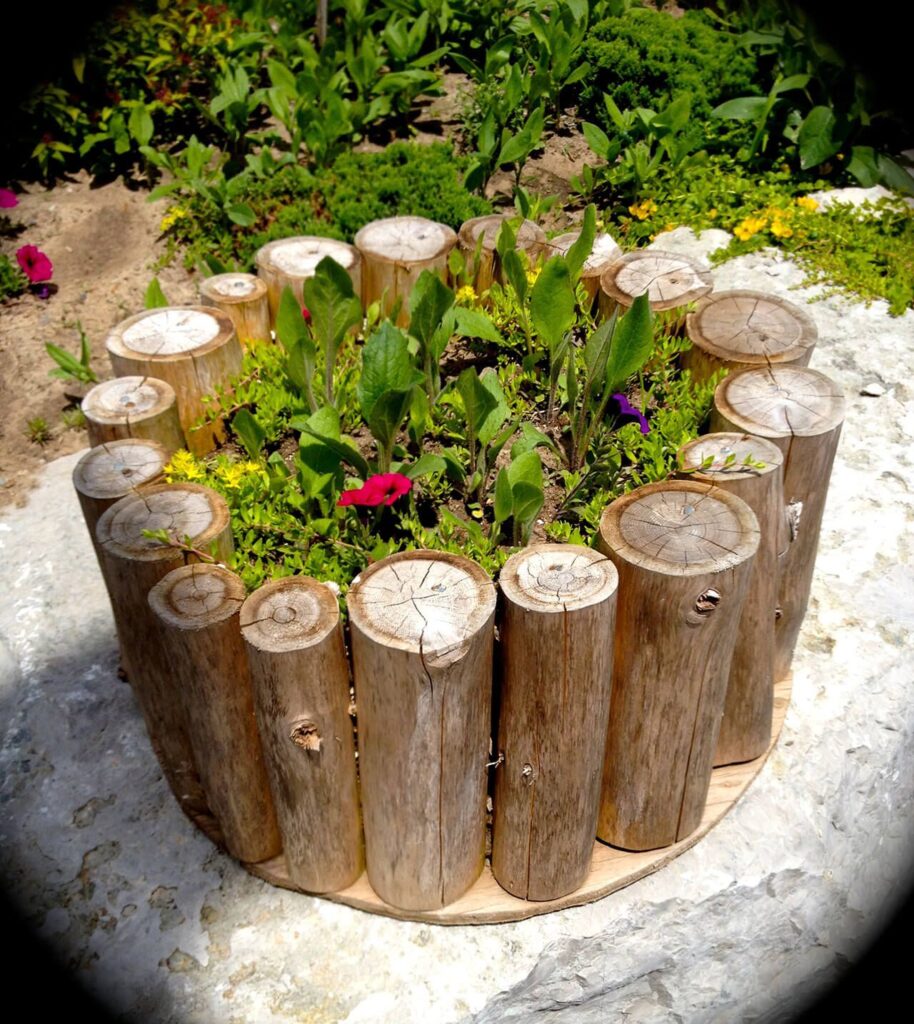 Creative Wooden Planters