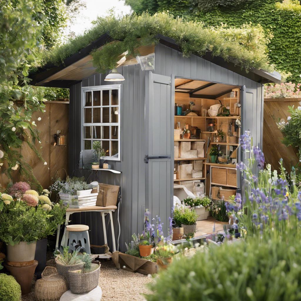 Charming Retreat: Exploring the Enchantment of the Cottage Garden Shed