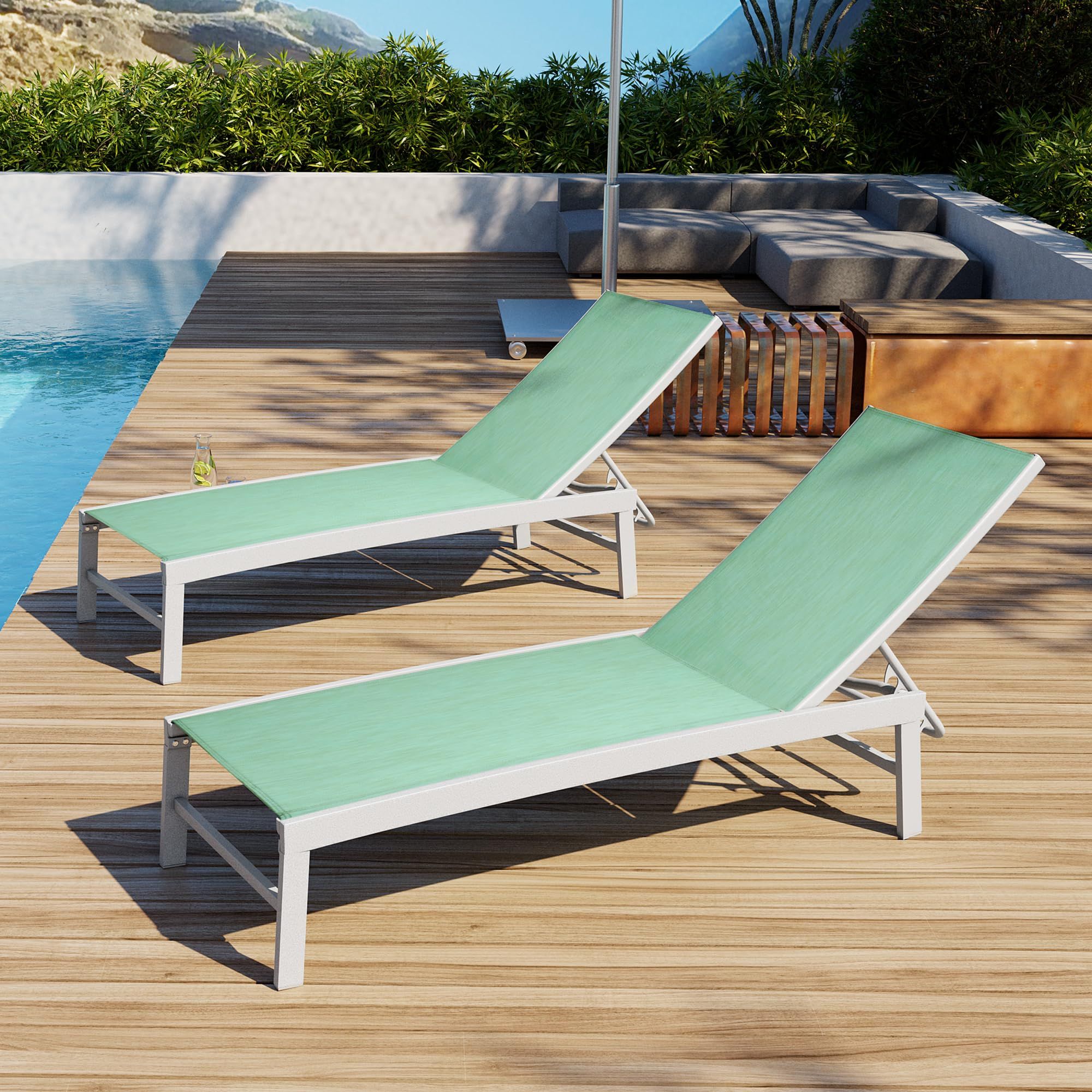 Luxurious Aluminum Chaise Lounge Pool Chairs: The Ultimate Poolside Comfort