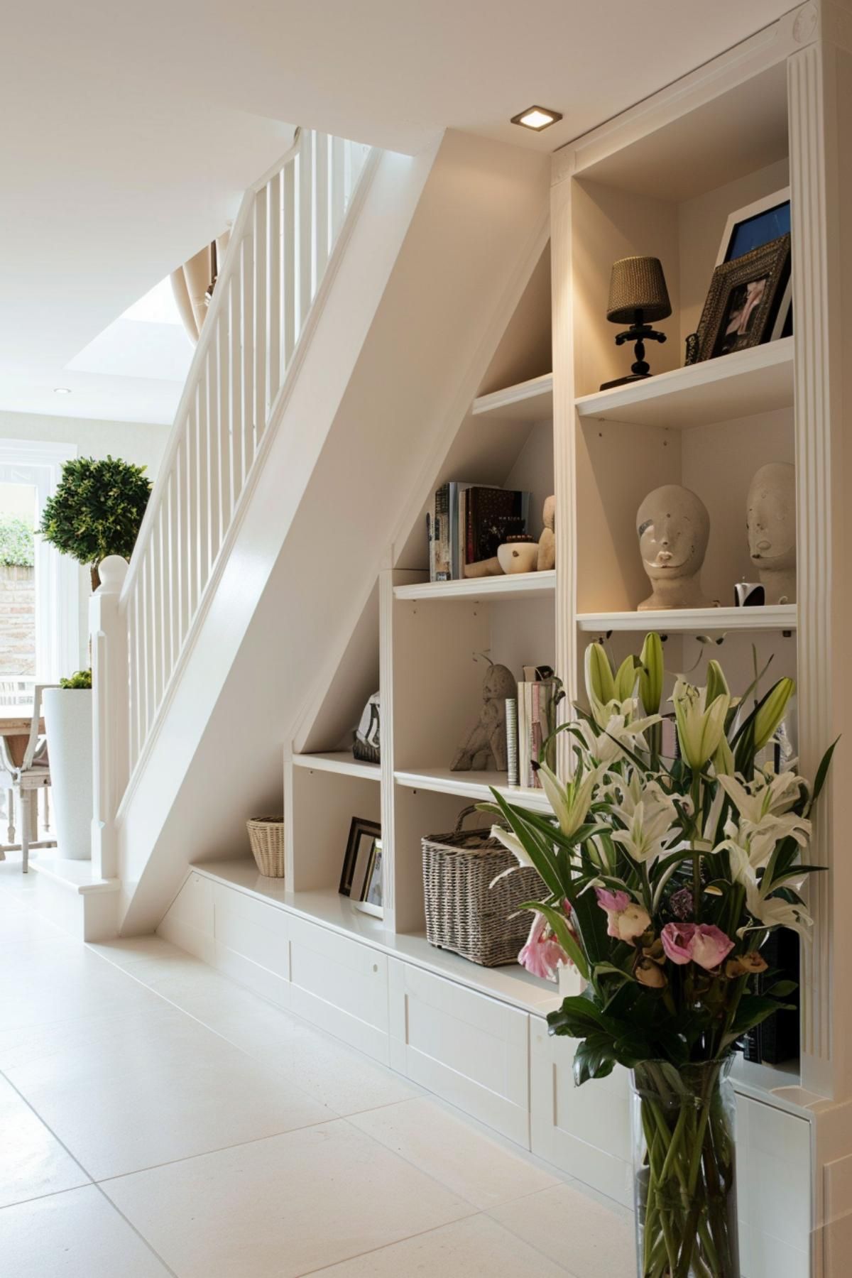 under stairs storage