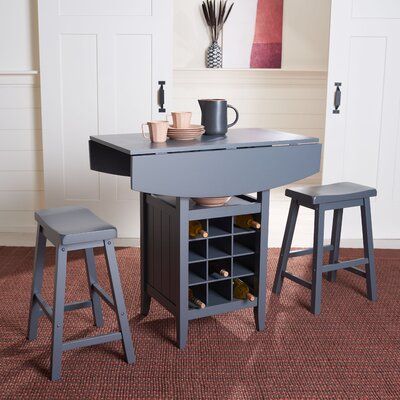 Maximizing Space with a Versatile Drop Leaf Counter Height Table