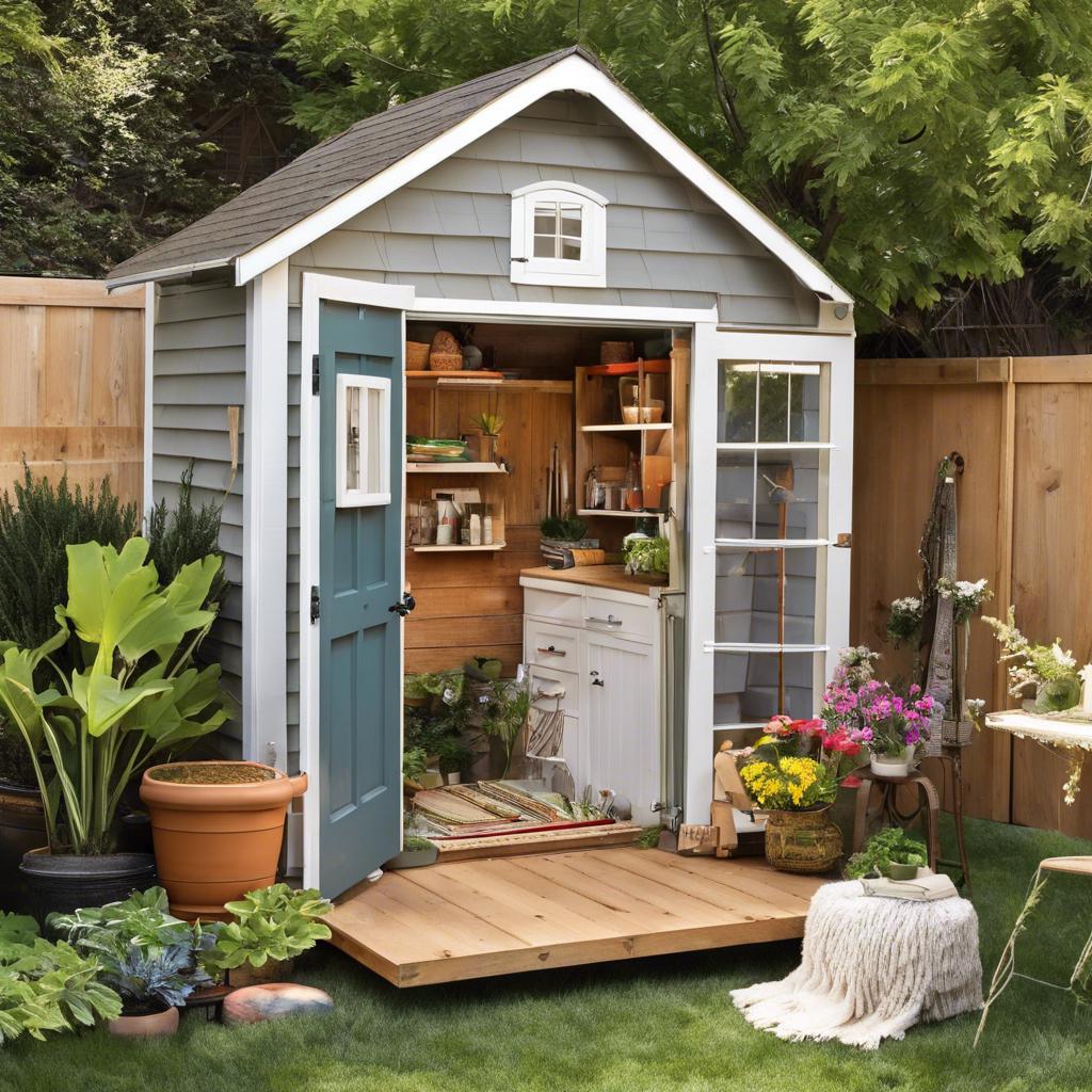 Creative Decor: Inspiration​ for ⁢Personalizing Your Tiny Shed
