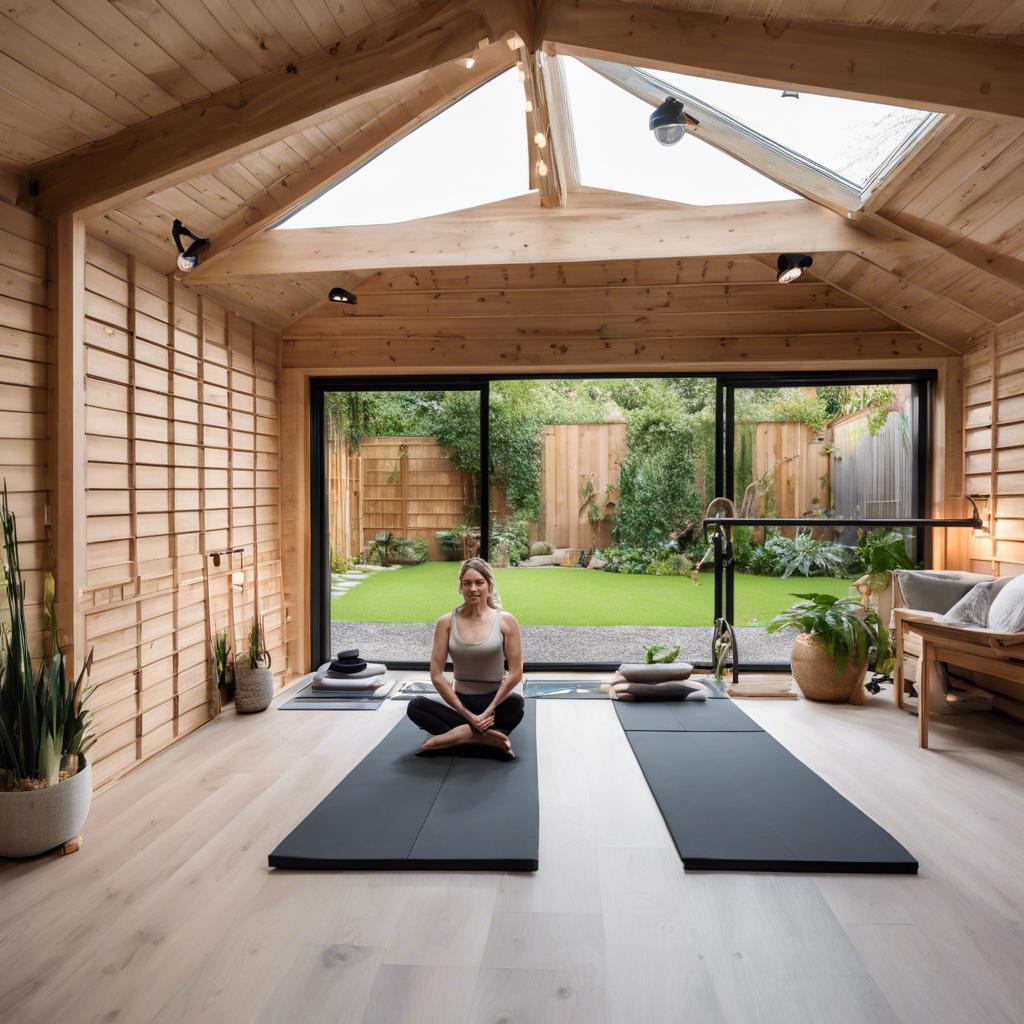 Zen Oasis: Transforming a Modern Shed into Your Perfect Yoga Studio