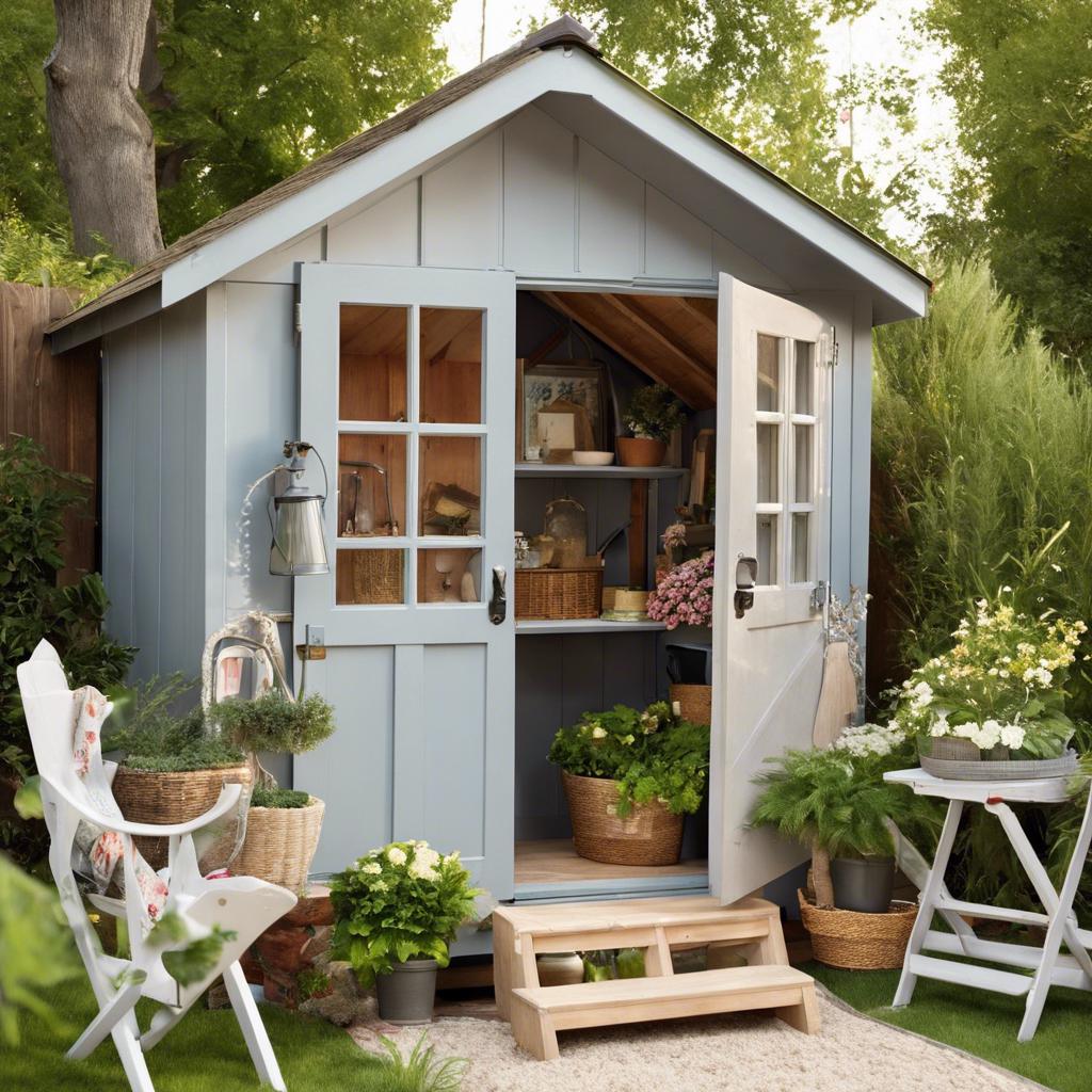 - Customizing ‌Your ⁣Garden⁤ Shed: Ideas for Personalizing Your Sanctuary