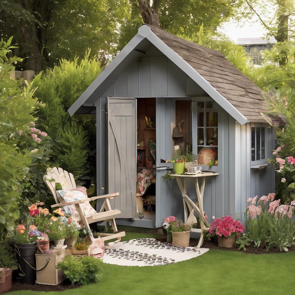 - Functional ⁣and ⁢Stylish: How​ to Decorate​ Your Tiny Garden Shed
